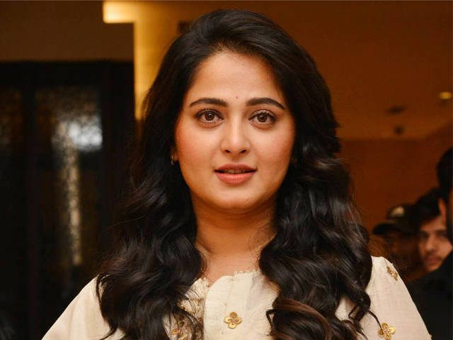 Anushka at Bhaagamathie Pre Release